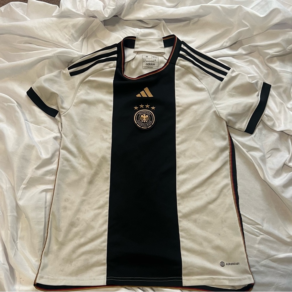 Adidas Germany 2022-2023 Home Jersey Qatar World Cup Men’s M - Picture 1 of 8